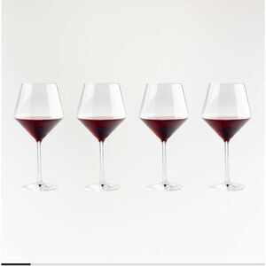 NIB Schott Zwiesel Tour 24-Oz. Burgundy Red Wine Glasses Set of 4 w Damaged Box